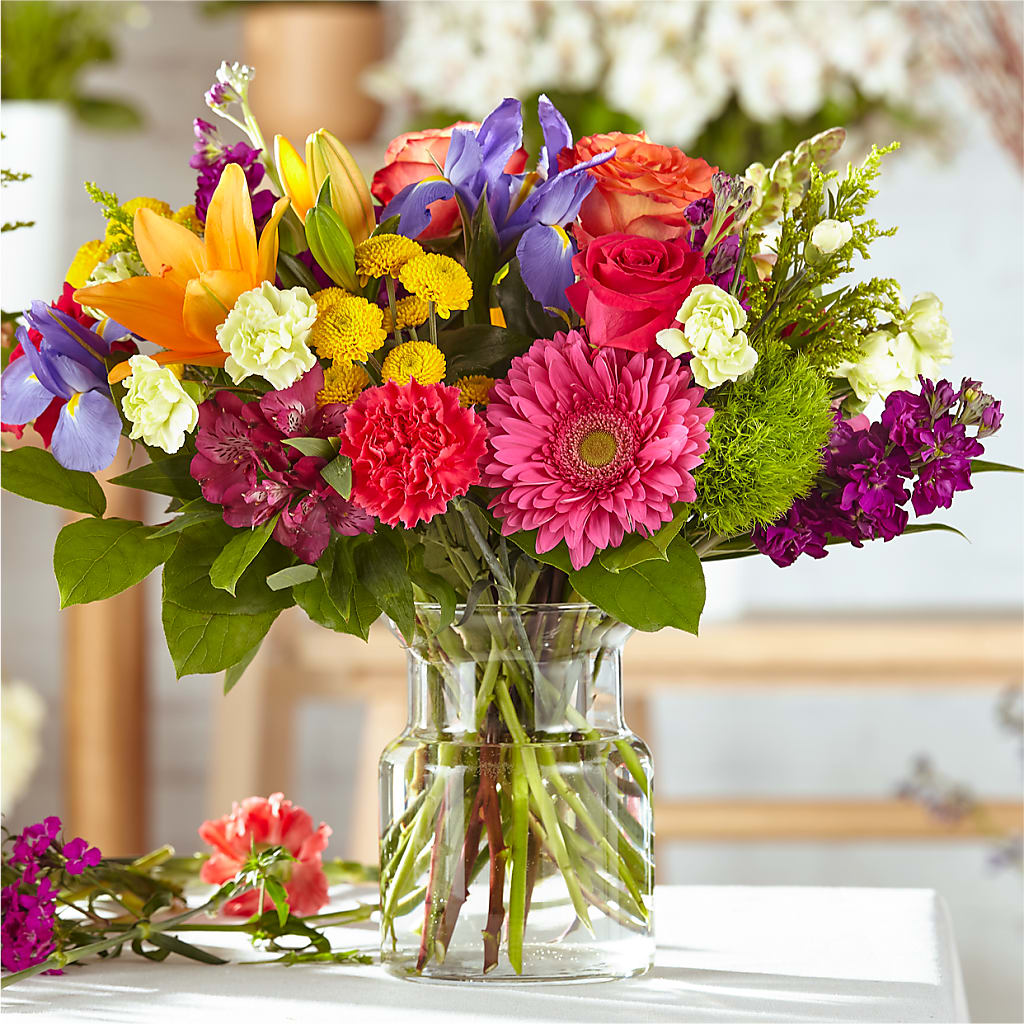 Bold & Bright – A Florist Original – STEPHANIE'S GREENS-N-THINGS, West Hazleton PA