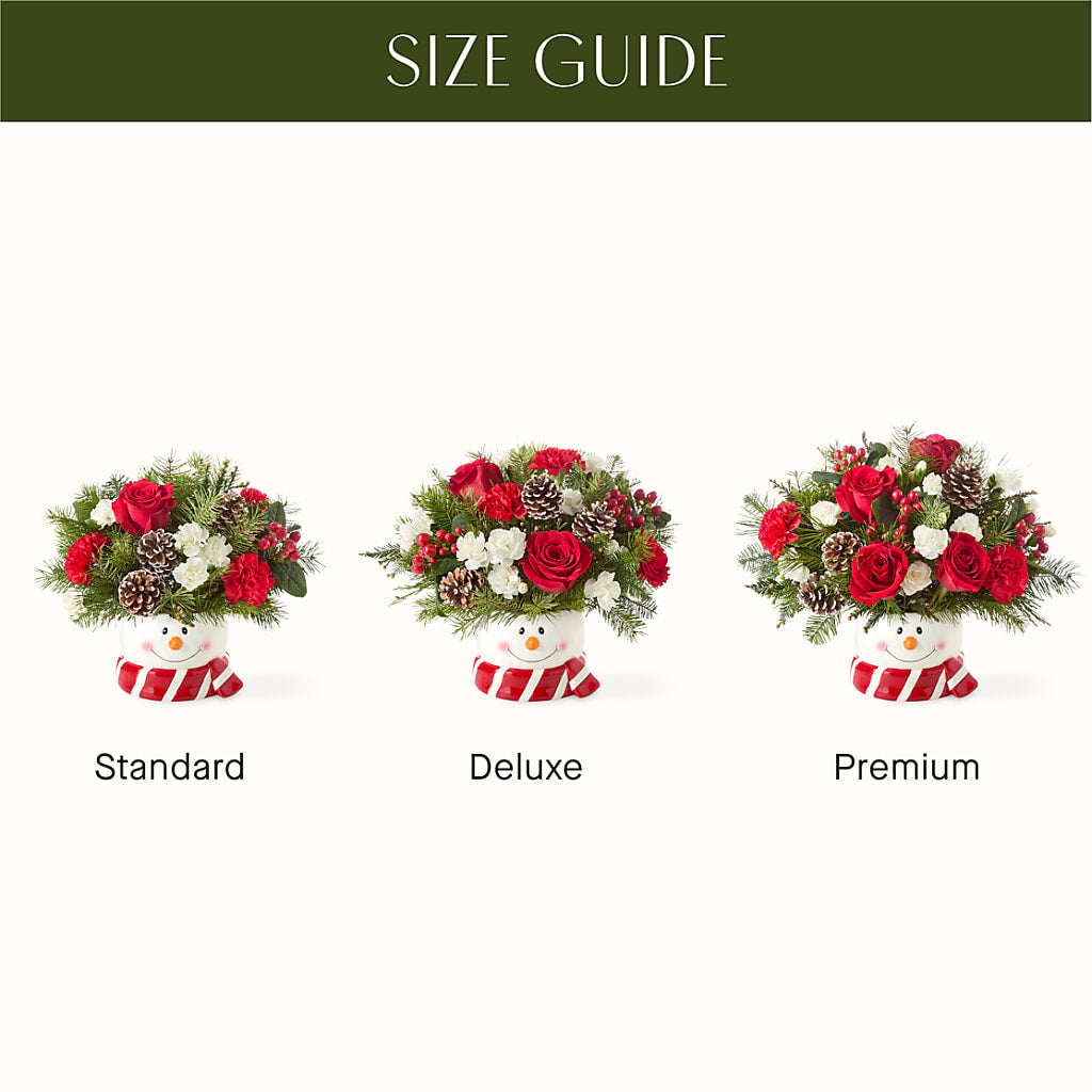 Jolly Snowman Bouquet – STEPHANIE'S GREENS-N-THINGS, West Hazleton PA