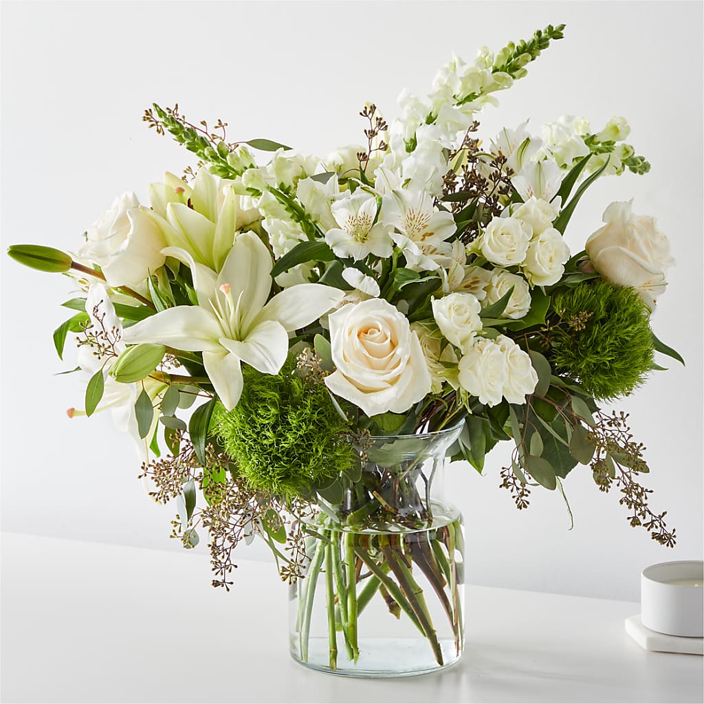 Fresh Linen Bouquet – STEPHANIE'S GREENS-N-THINGS, West Hazleton PA