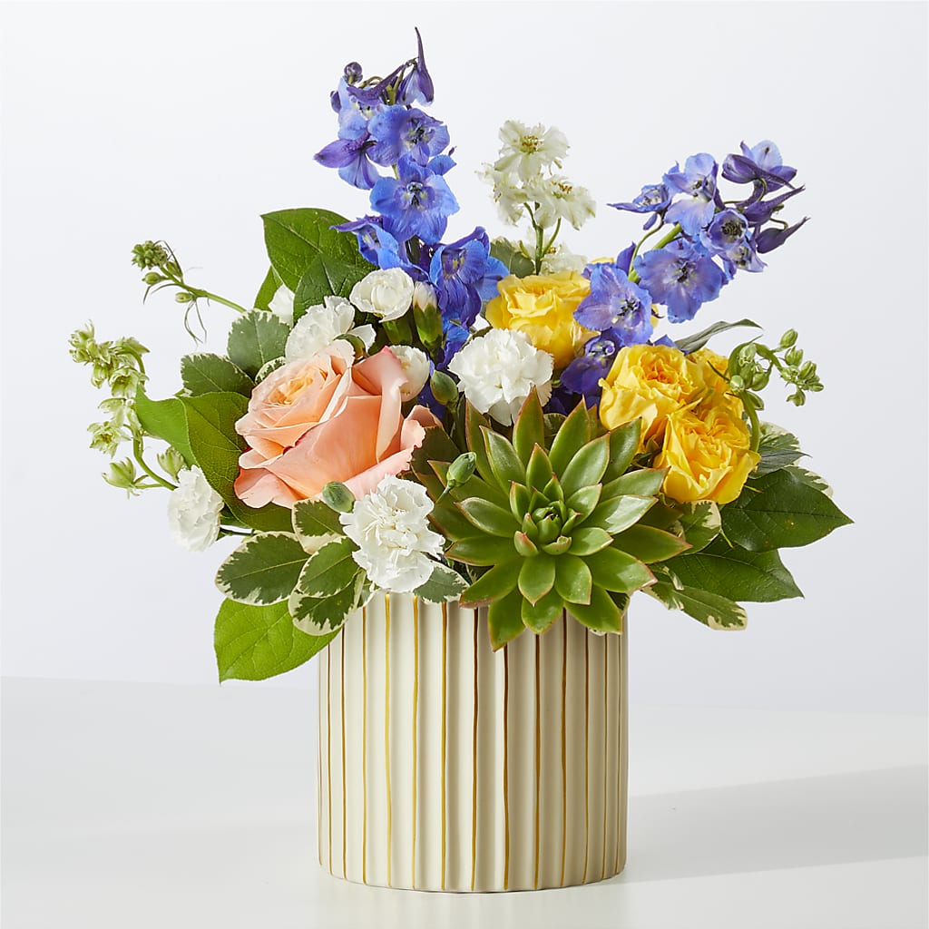 Cobalt Reverie Bouquet – STEPHANIE'S GREENS-N-THINGS, West Hazleton PA