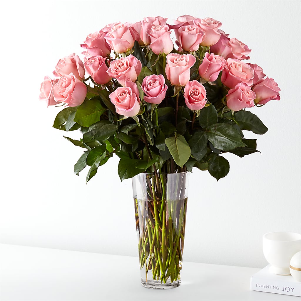 Long Stem Pink Rose Bouquet – STEPHANIE'S GREENS-N-THINGS, West Hazleton PA