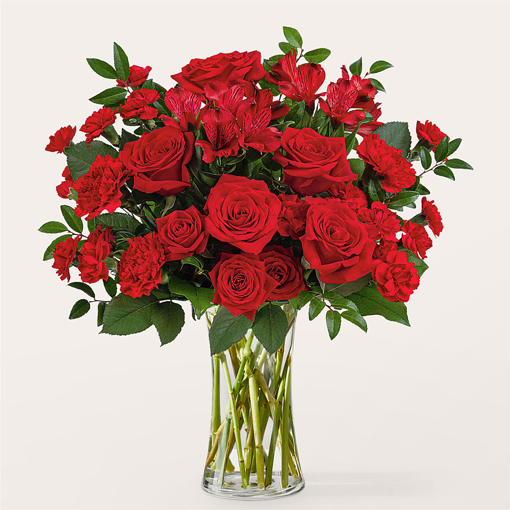 Brilliant Ruby Bouquet – STEPHANIE'S GREENS-N-THINGS, West Hazleton PA