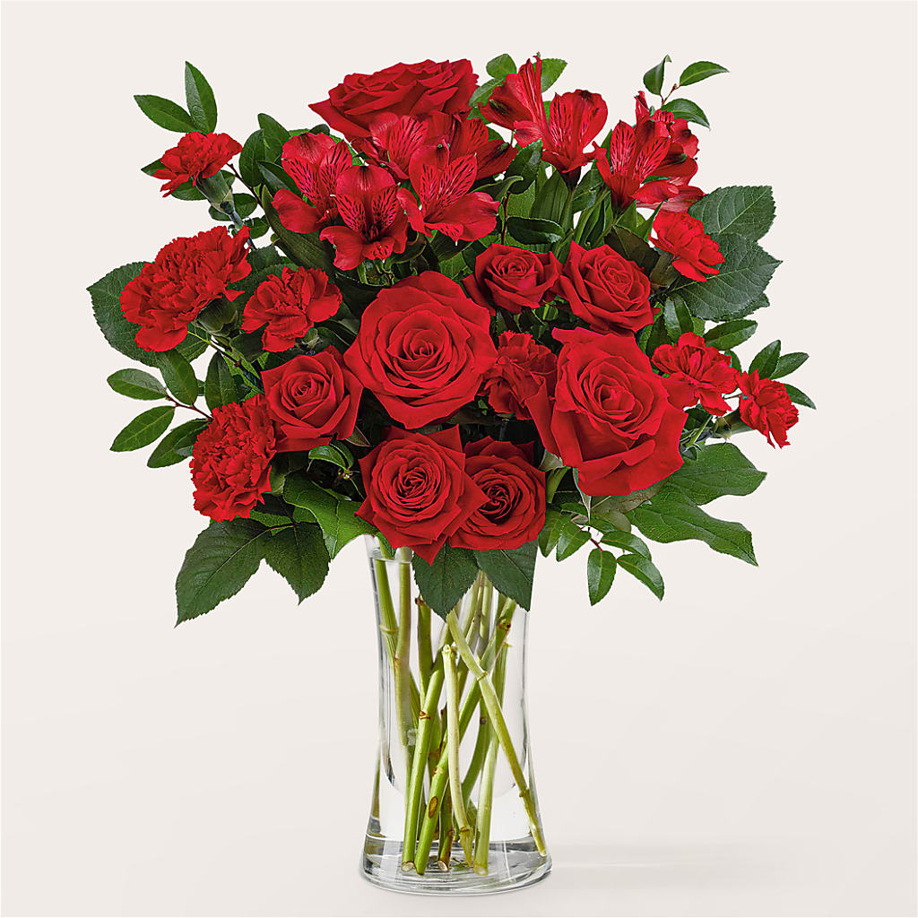 Brilliant Ruby Bouquet – STEPHANIE'S GREENS-N-THINGS, West Hazleton PA