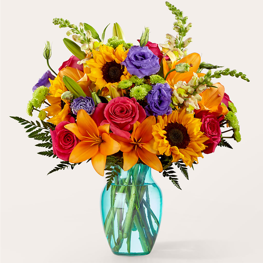 Double Rainbow Bouquet – STEPHANIE'S GREENS-N-THINGS, West Hazleton PA