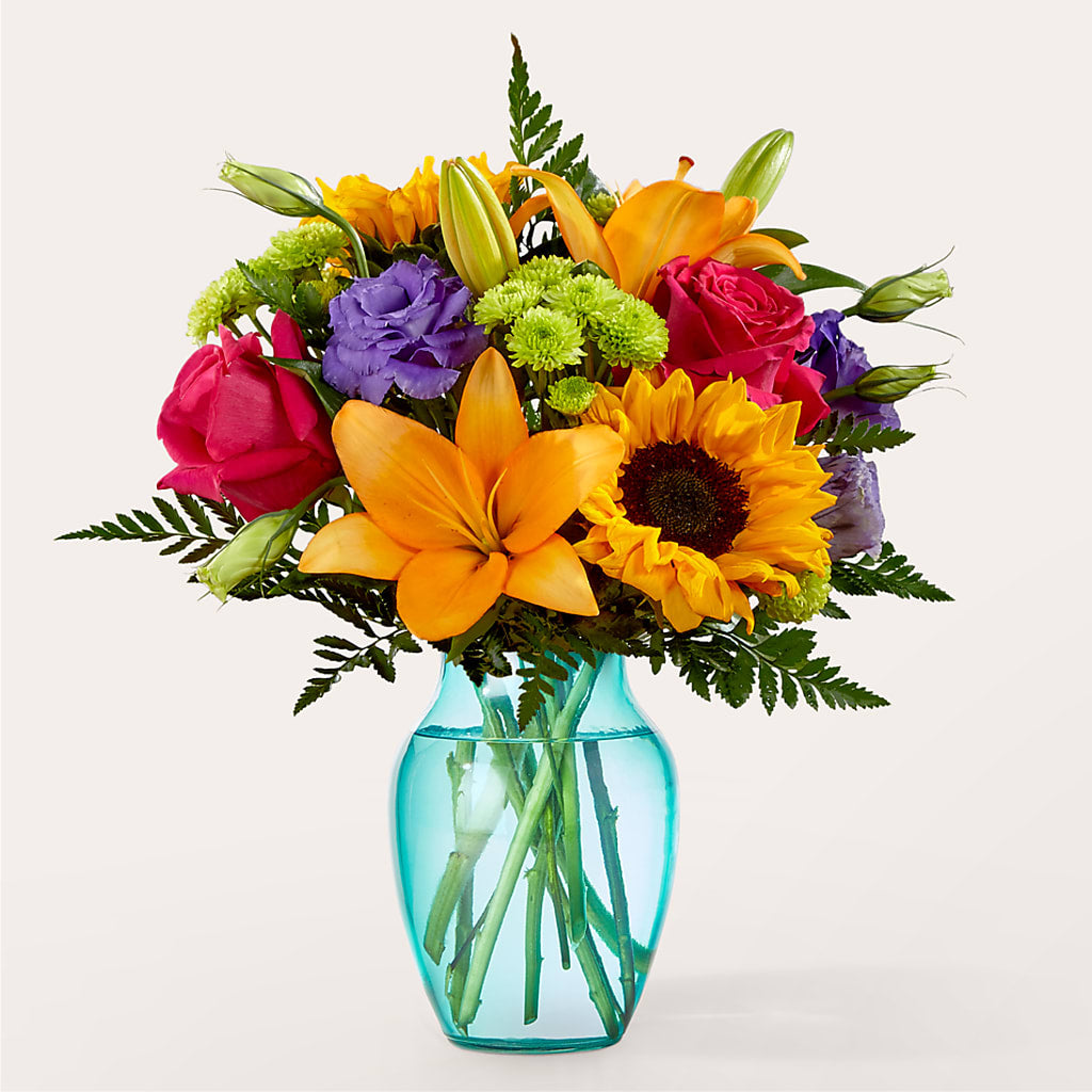 Double Rainbow Bouquet – STEPHANIE'S GREENS-N-THINGS, West Hazleton PA