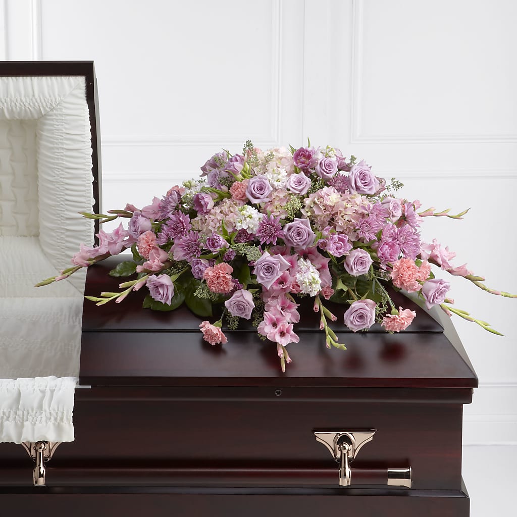 Immorata Casket Spray – STEPHANIE'S GREENS-N-THINGS, West Hazleton PA
