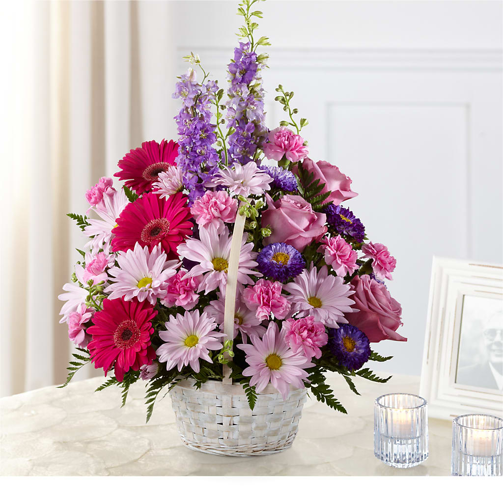 Pastel Peace Basket – STEPHANIE'S GREENS-N-THINGS, West Hazleton PA