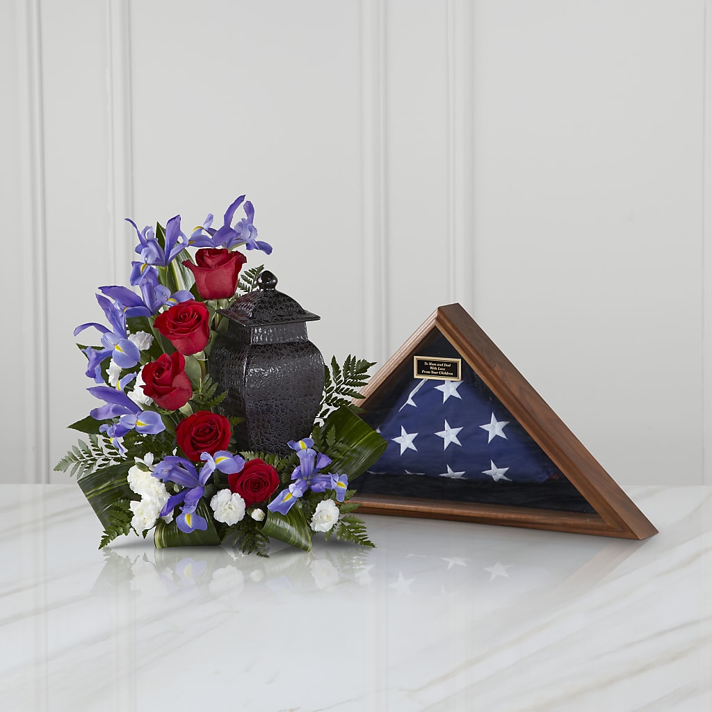 Patriotic Tribute Arrangement – STEPHANIE'S GREENS-N-THINGS, West Hazleton PA