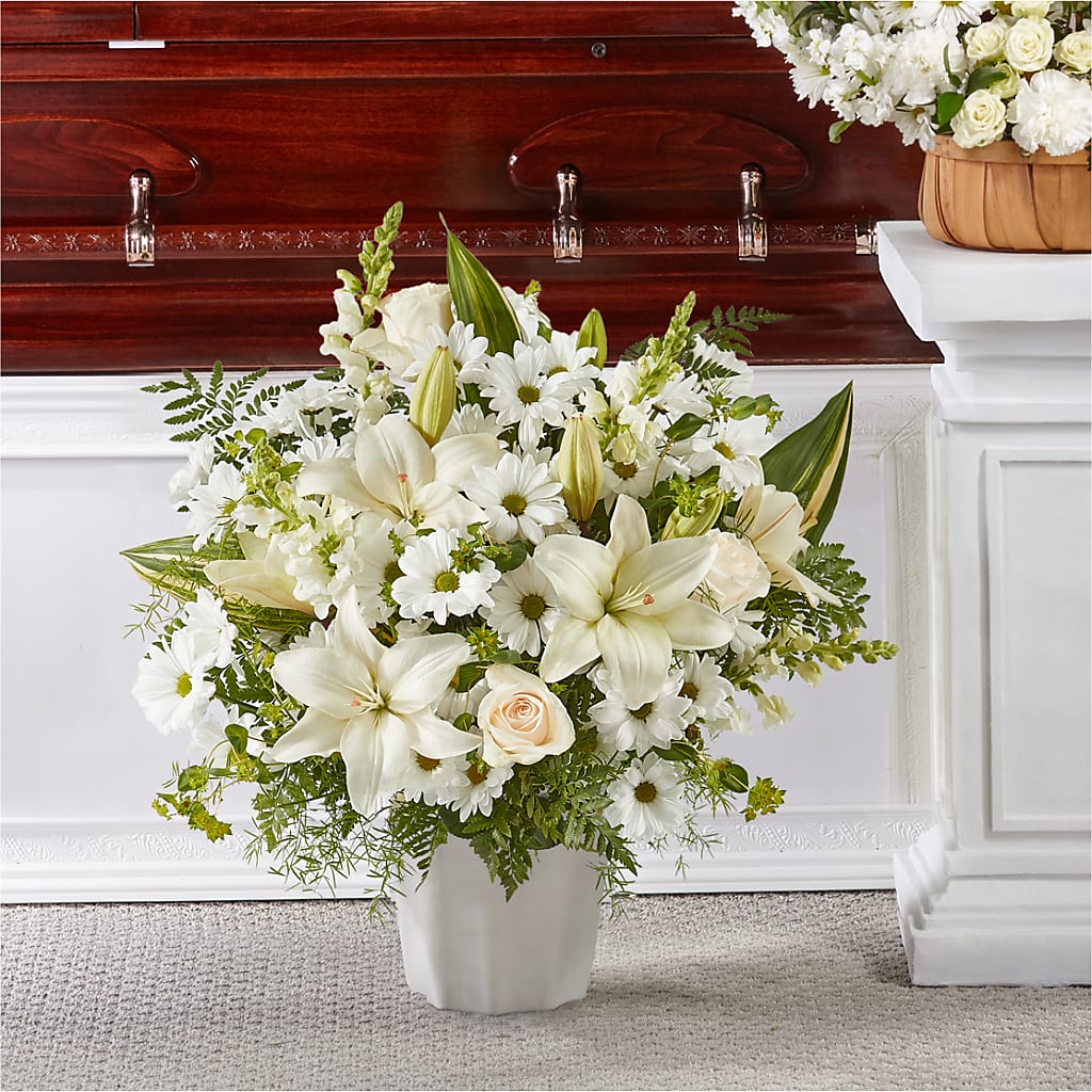 Thoughts of Tranquility Floor Basket – STEPHANIE'S GREENS-N-THINGS, West Hazleton PA