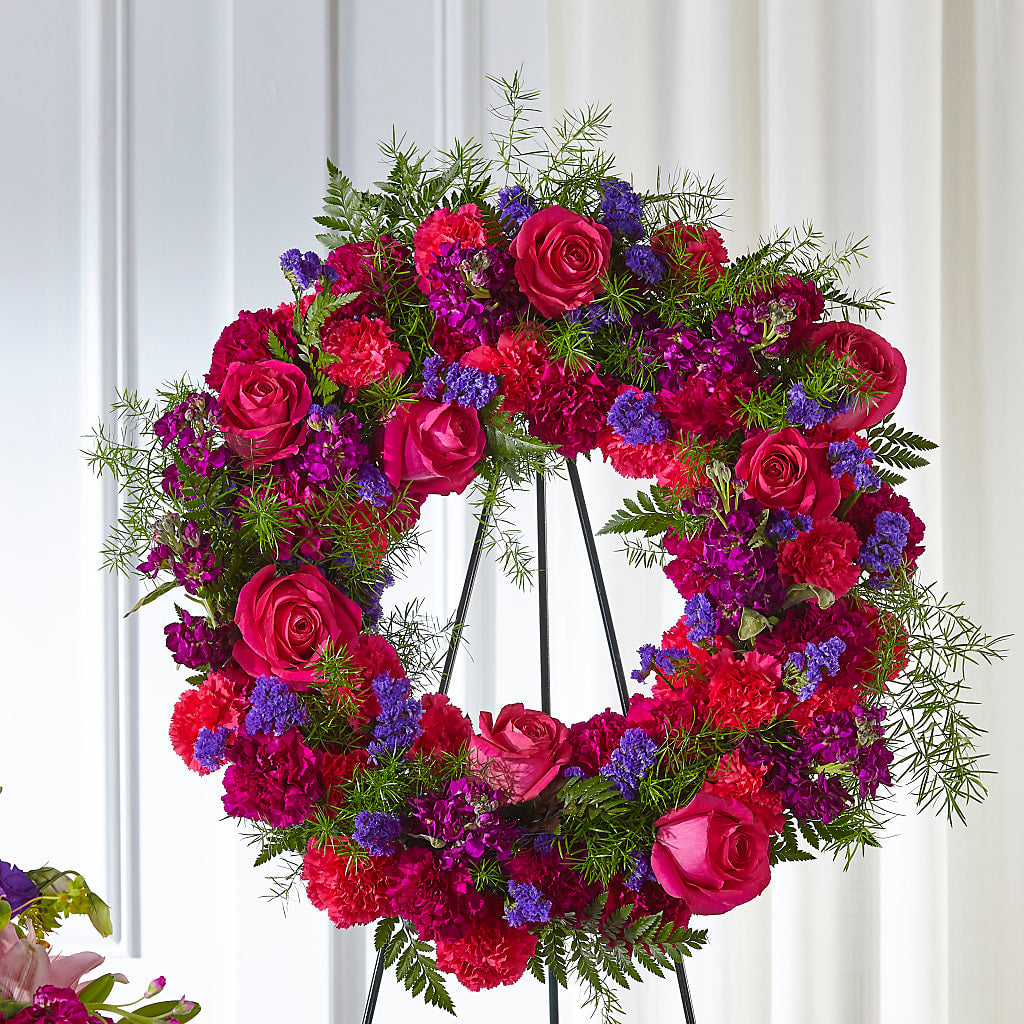 Calming Colors Wreath – STEPHANIE'S GREENS-N-THINGS, West Hazleton PA