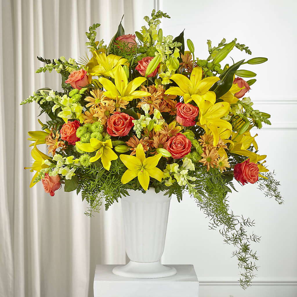 Fall Sentiments Arrangement – STEPHANIE'S GREENS-N-THINGS, West Hazleton PA