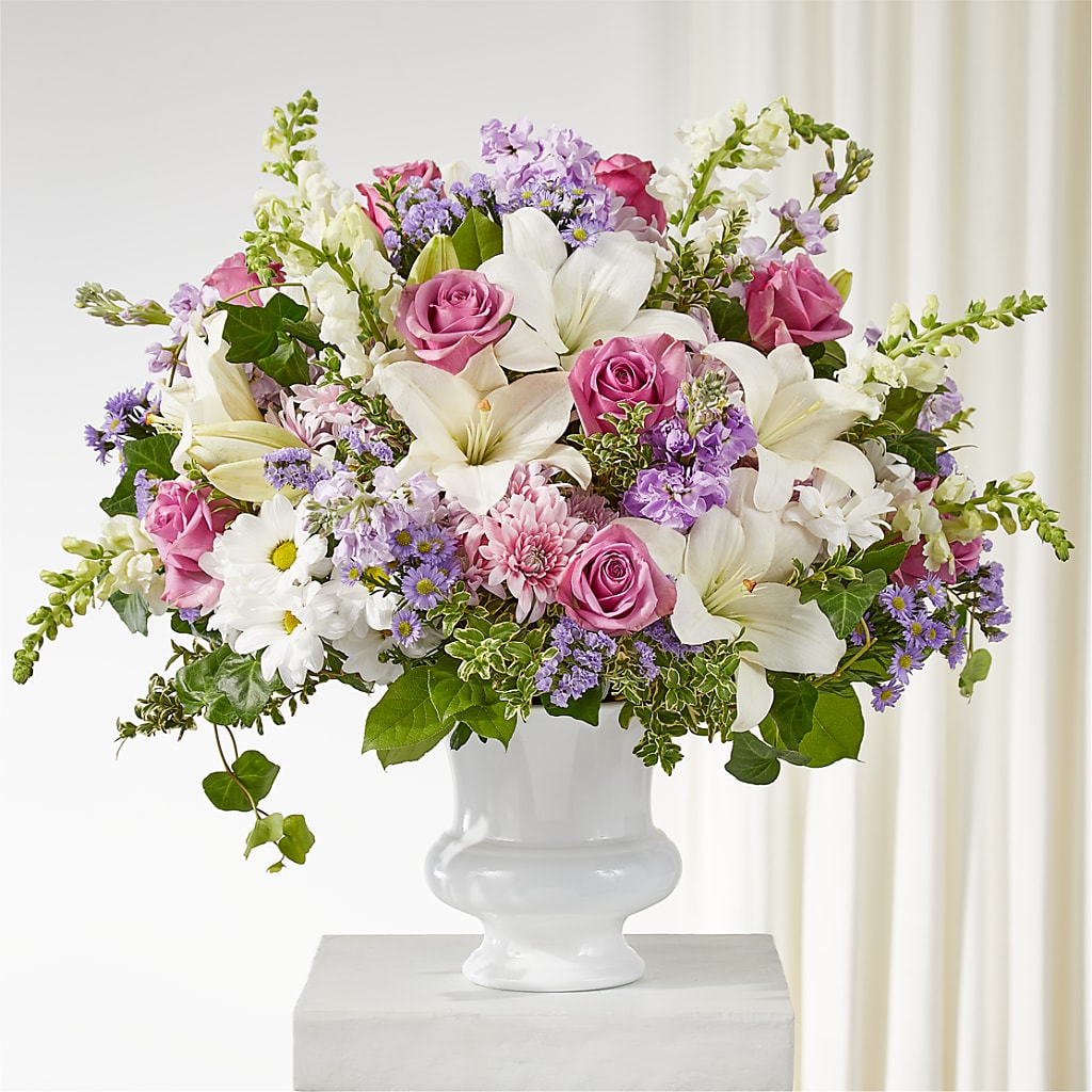 Remarkable Life Urn Arrangement – STEPHANIE'S GREENS-N-THINGS, West Hazleton PA