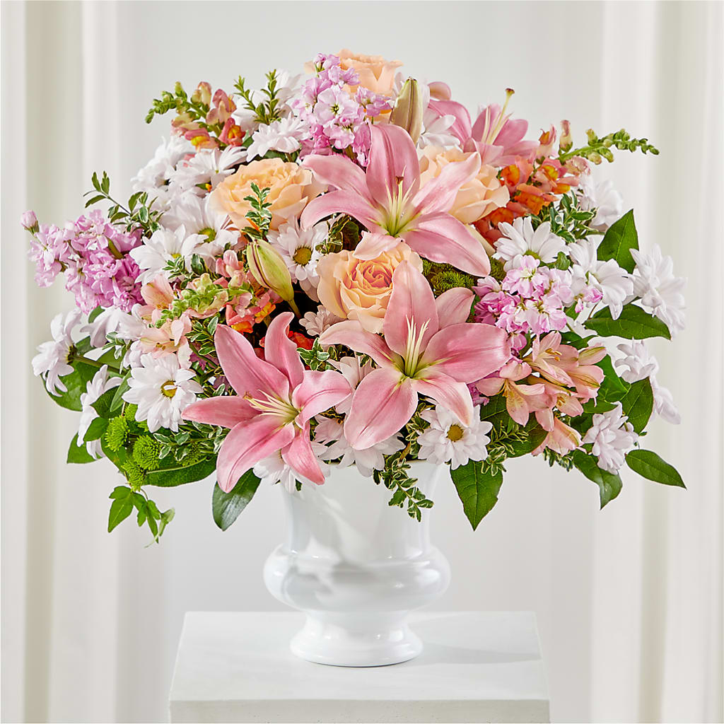 Heartfelt Gesture Urn Arrangement – STEPHANIE'S GREENS-N-THINGS, West Hazleton PA