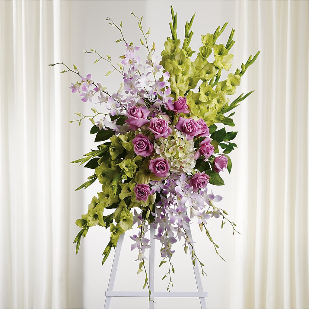 Lasting Legacy Standing Spray – STEPHANIE'S GREENS-N-THINGS, West Hazleton PA