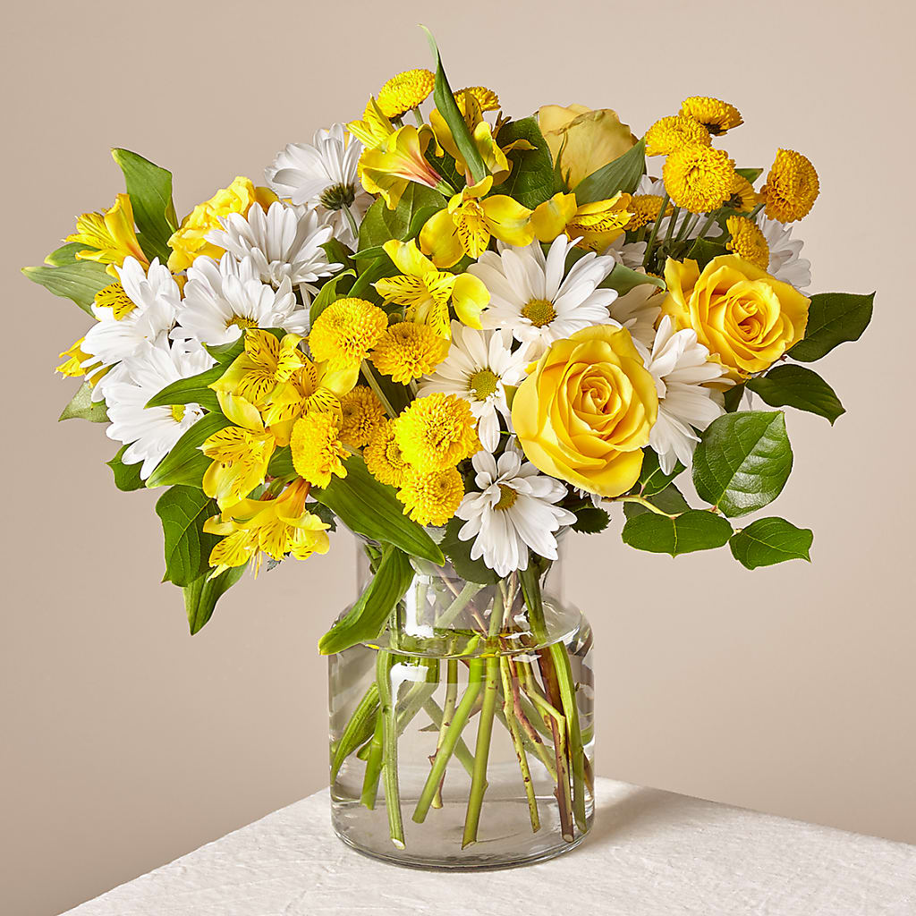 Sunny Sentiments Bouquet – STEPHANIE'S GREENS-N-THINGS, West Hazleton PA