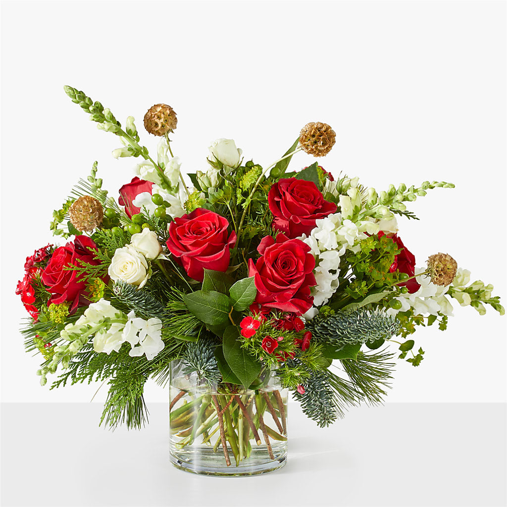 Deck the Halls Bouquet – STEPHANIE'S GREENS-N-THINGS, West Hazleton PA