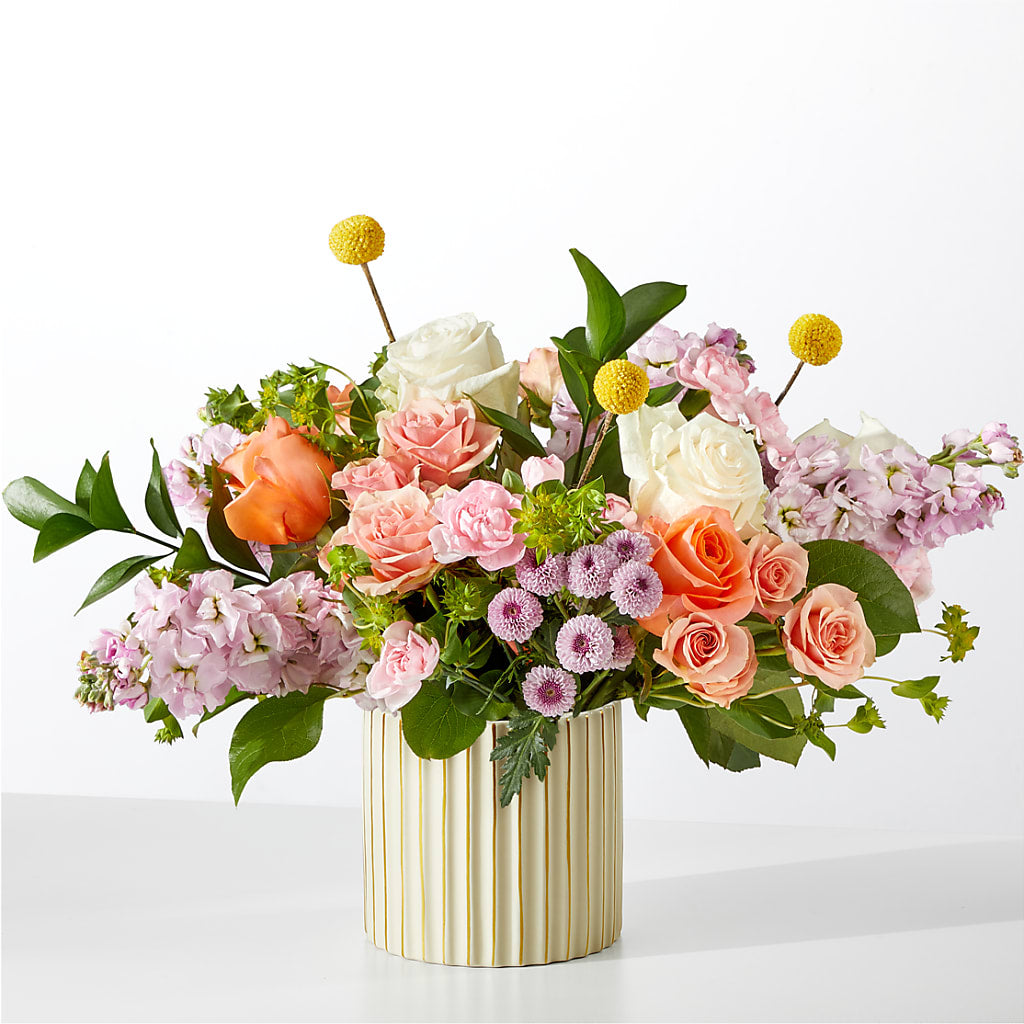 French Market Bouquet with Ivory Vase – STEPHANIE'S GREENS-N-THINGS, West Hazleton PA