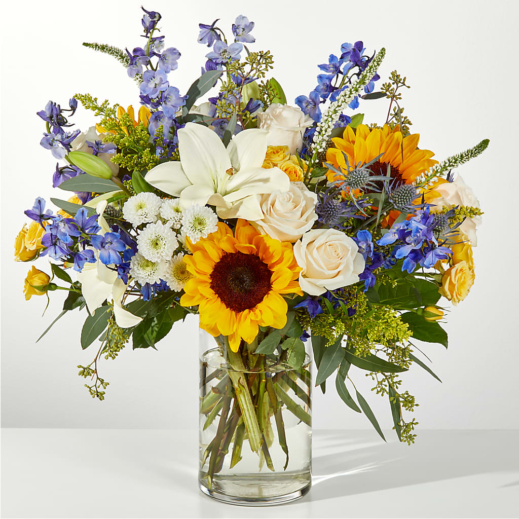 Wonderfully Sunny Bouquet – STEPHANIE'S GREENS-N-THINGS, West Hazleton PA