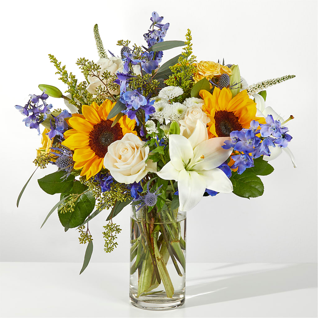 Wonderfully Sunny Bouquet – STEPHANIE'S GREENS-N-THINGS, West Hazleton PA