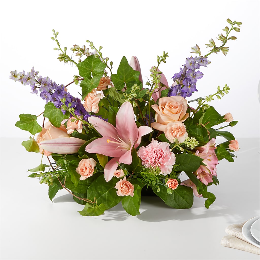 Blossom Time Centerpiece – STEPHANIE'S GREENS-N-THINGS, West Hazleton PA