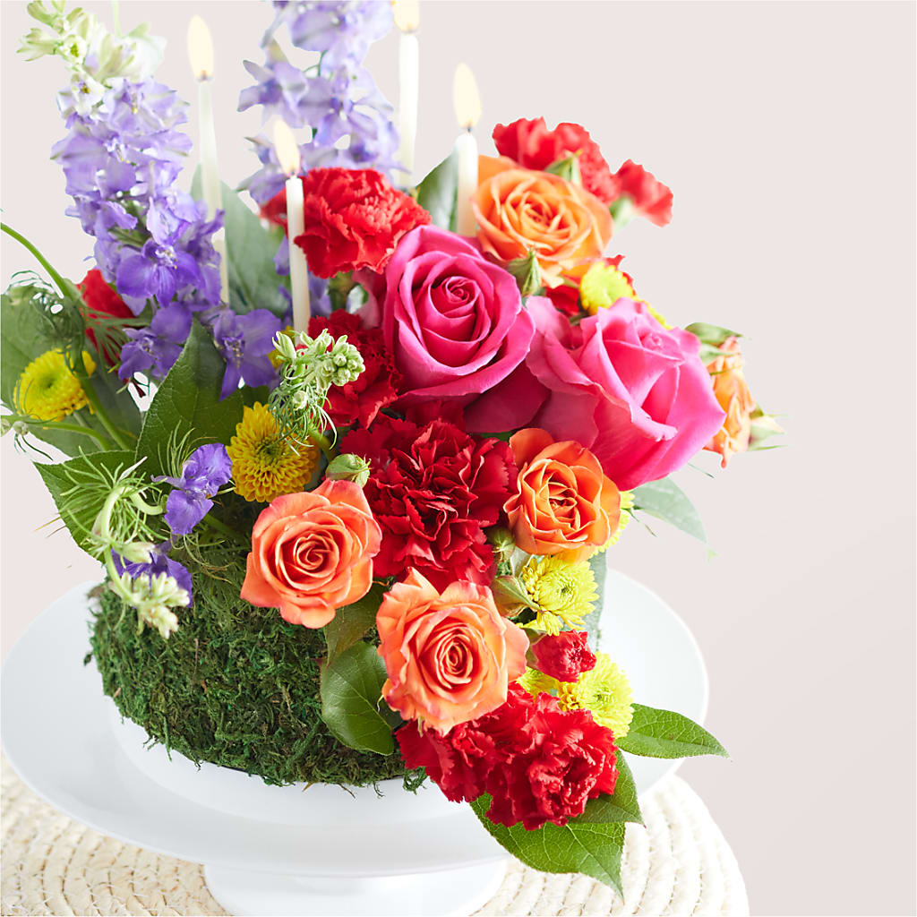 Best Year Yet Floral Cake – STEPHANIE'S GREENS-N-THINGS, West Hazleton PA