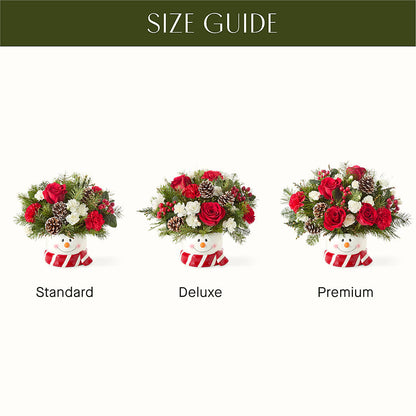 Jolly Snowman Bouquet – STEPHANIE'S GREENS-N-THINGS, West Hazleton PA