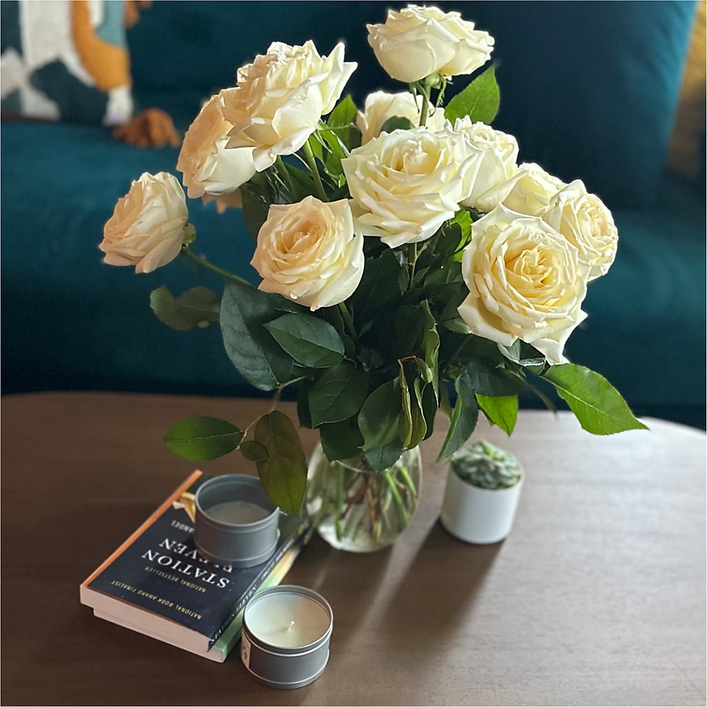 Long Stem Yellow Rose Bouquet – STEPHANIE'S GREENS-N-THINGS, West Hazleton PA