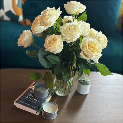 Long Stem Yellow Rose Bouquet – STEPHANIE'S GREENS-N-THINGS, West Hazleton PA