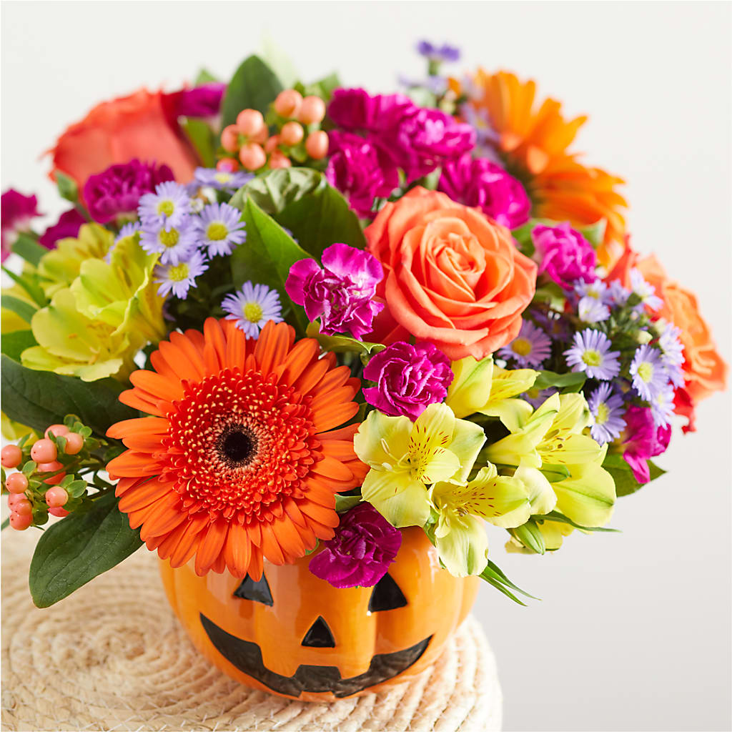 Tricks & Treats Pumpkin – STEPHANIE'S GREENS-N-THINGS, West Hazleton PA