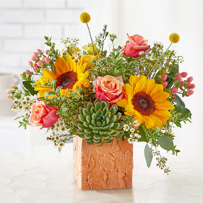Sunflower Season Bouquet – STEPHANIE'S GREENS-N-THINGS, West Hazleton PA