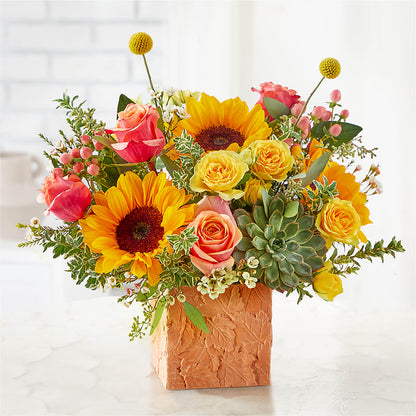 Sunflower Season Bouquet – STEPHANIE'S GREENS-N-THINGS, West Hazleton PA