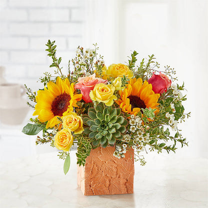 Sunflower Season Bouquet – STEPHANIE'S GREENS-N-THINGS, West Hazleton PA