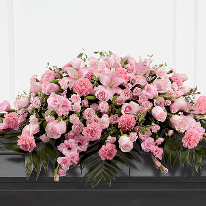 Garden of Comfort Casket Spray (Standard) – STEPHANIE'S GREENS-N-THINGS, West Hazleton PA