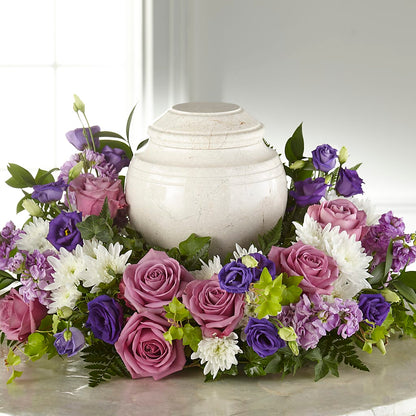 Blooming Sympathy Cremation Adornment – STEPHANIE'S GREENS-N-THINGS, West Hazleton PA