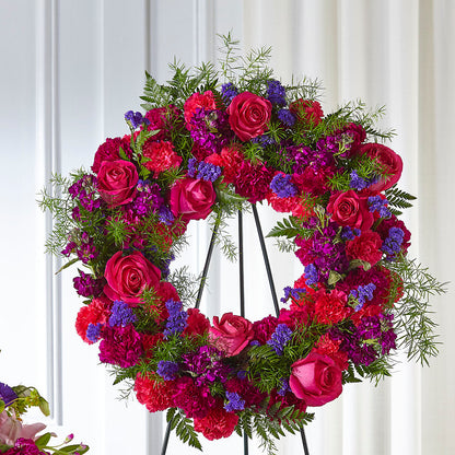 Calming Colors Wreath – STEPHANIE'S GREENS-N-THINGS, West Hazleton PA