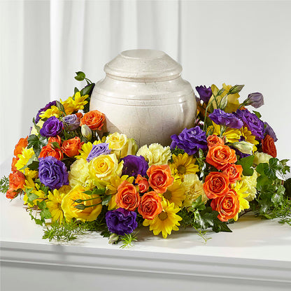 Blossoms of Remembrance Cremation Adornment – STEPHANIE'S GREENS-N-THINGS, West Hazleton PA