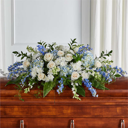 Timeless Essence Casket Spray – STEPHANIE'S GREENS-N-THINGS, West Hazleton PA