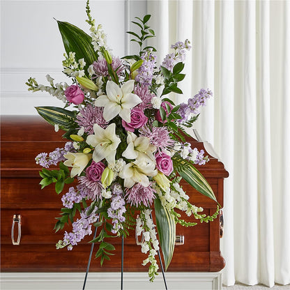 Grateful Hearts Standing Spray – STEPHANIE'S GREENS-N-THINGS, West Hazleton PA