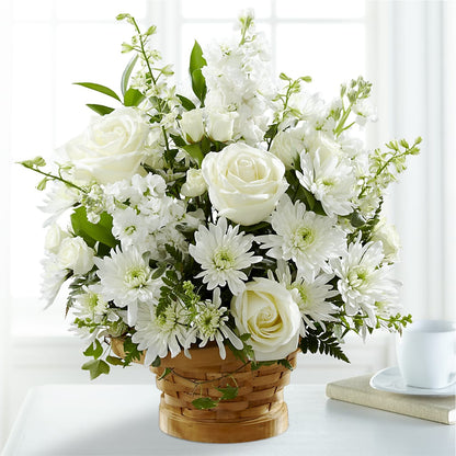 Heartfelt Condolences Arrangement – STEPHANIE'S GREENS-N-THINGS, West Hazleton PA