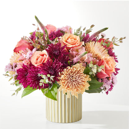 Berry Cobbler Bouquet with Ivory Vase – STEPHANIE'S GREENS-N-THINGS, West Hazleton PA