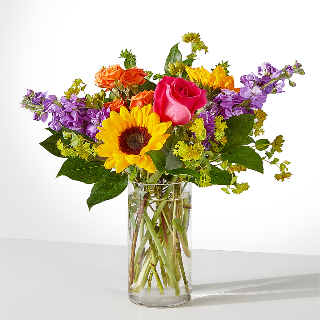 Vibrant Greetings Bouquet – STEPHANIE'S GREENS-N-THINGS, West Hazleton PA