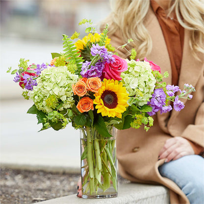 Vibrant Greetings Bouquet – STEPHANIE'S GREENS-N-THINGS, West Hazleton PA