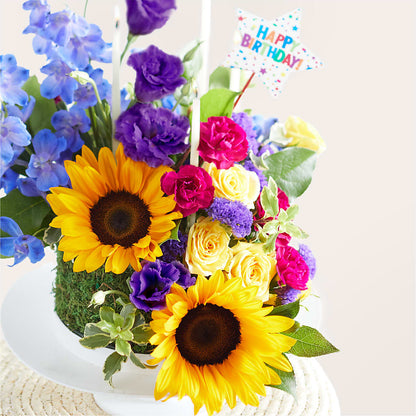 Star of the Day Floral Cake – STEPHANIE'S GREENS-N-THINGS, West Hazleton PA