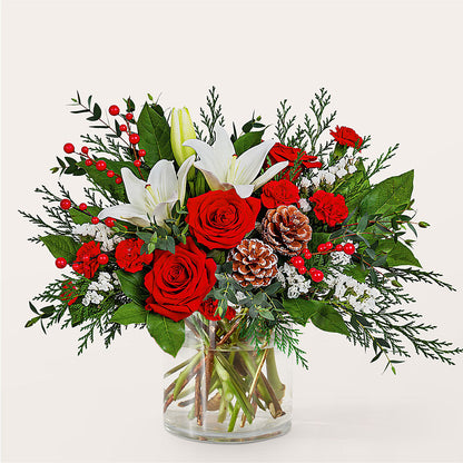 Best in Snow Bouquet – STEPHANIE'S GREENS-N-THINGS, West Hazleton PA