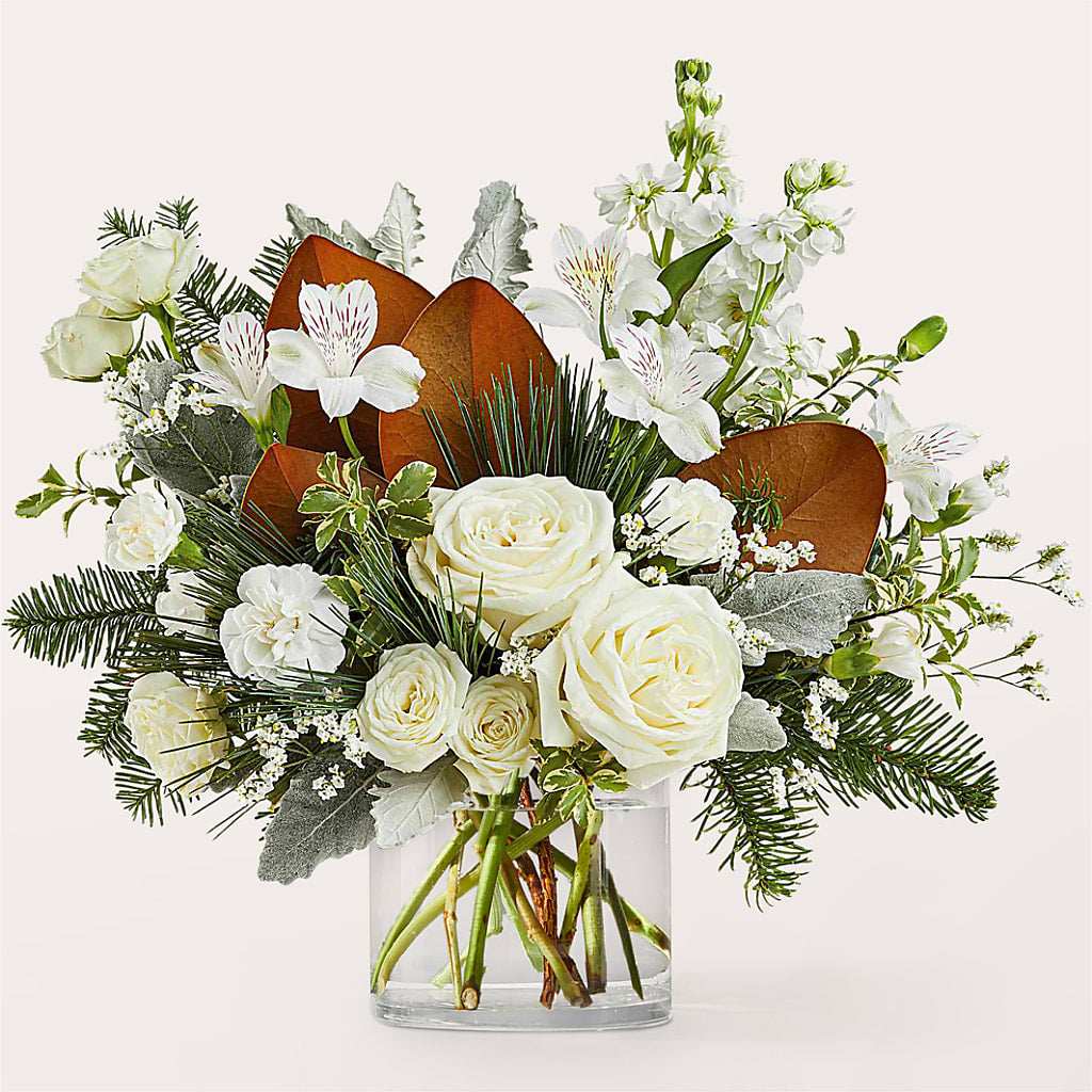 Fresh Snowfall Bouquet – STEPHANIE'S GREENS-N-THINGS, West Hazleton PA