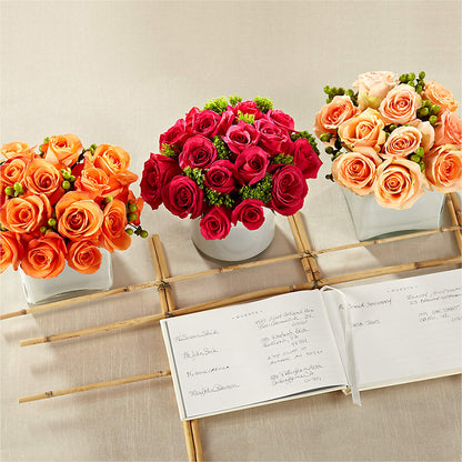 Dawn Rose Centerpiece – STEPHANIE'S GREENS-N-THINGS, West Hazleton PA