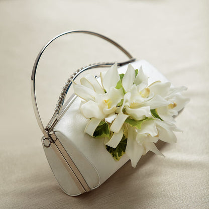 White Purse Decor – STEPHANIE'S GREENS-N-THINGS, West Hazleton PA
